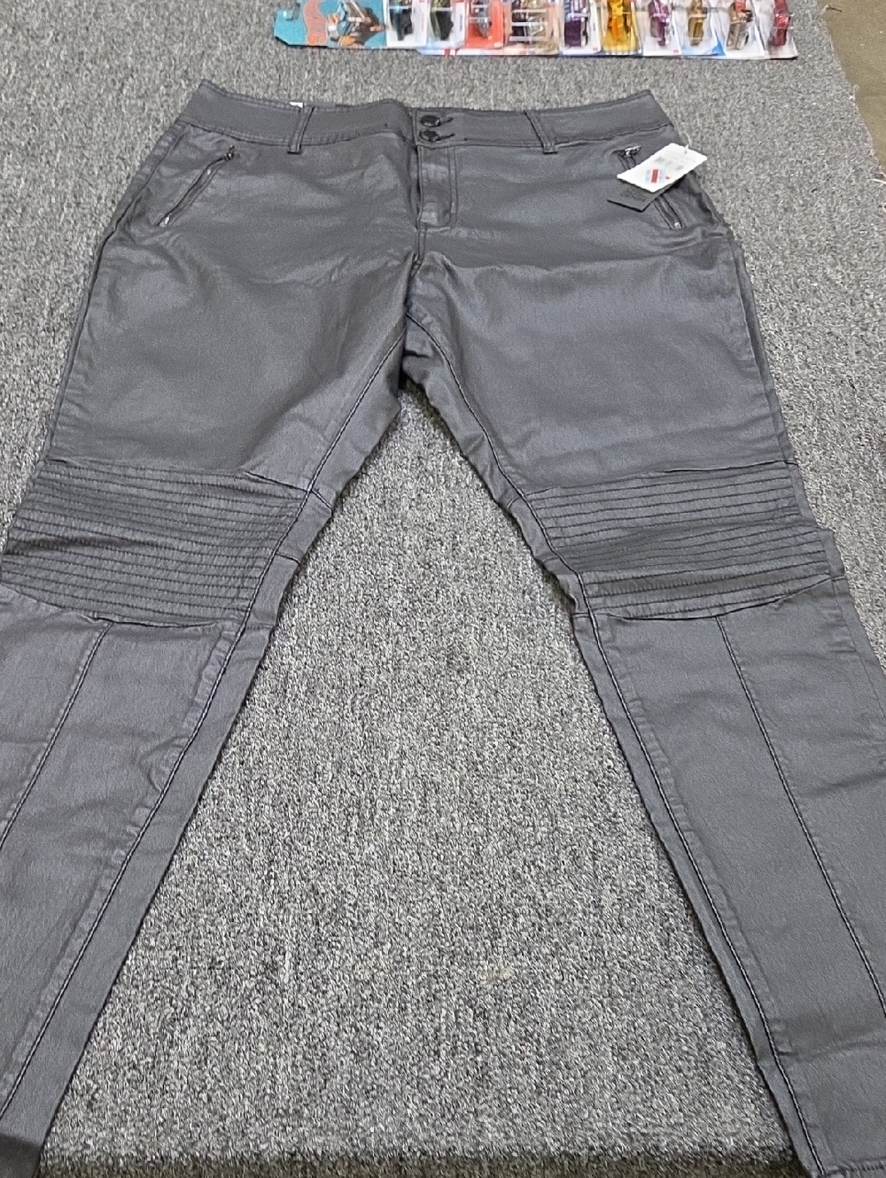 (#3) Chic Denim Women’s Grey Pants